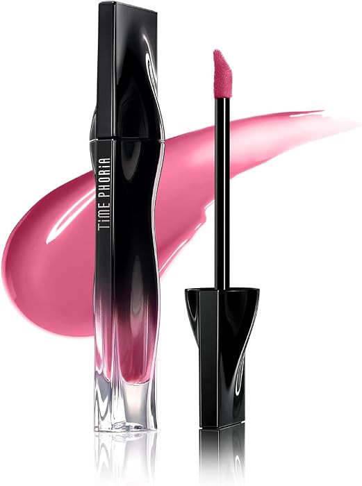 Stellar Dust Lip Stain 03, Transfer-Proof & Smudge-Proof Lip Gloss, Cool Tone Pink Tinted Glossy ... | Amazon (US)