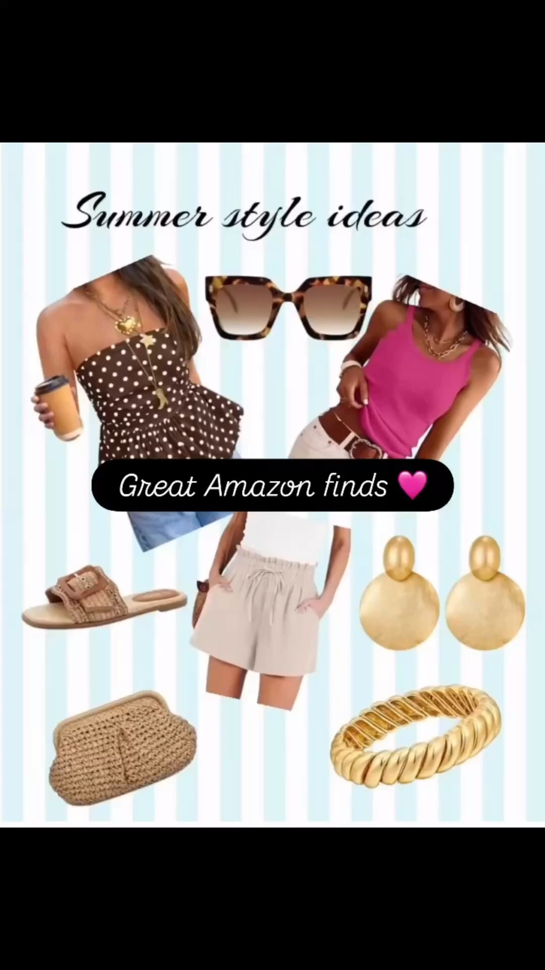 summer style ideas are so cute!! ☀️💙 i love mixing bright tops, easy shorts, and fun accessories for a look that feels simple and classy all season long. always be confident!! what piece is your favorite?
#summerstyle #styleover50 #over50fashion #midlifestyle #amazonfinds

#LTKMidsize #LTKgrwm #LTKSaleAlert