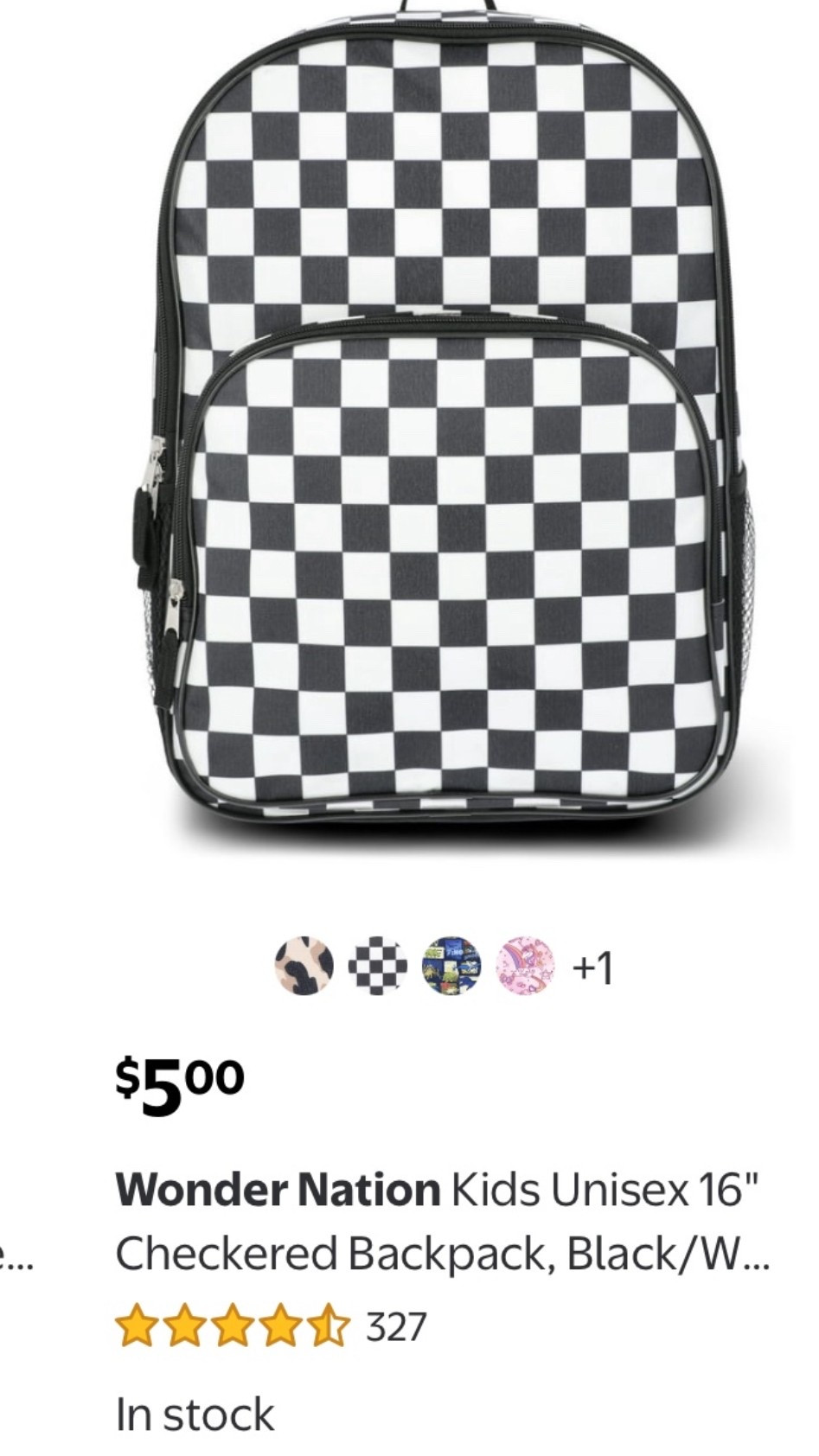 What a deal!  Just ordered this cute checkered backpack for my 1st grader.  

#LTKFamily #LTKKids #LTKFindsUnder50