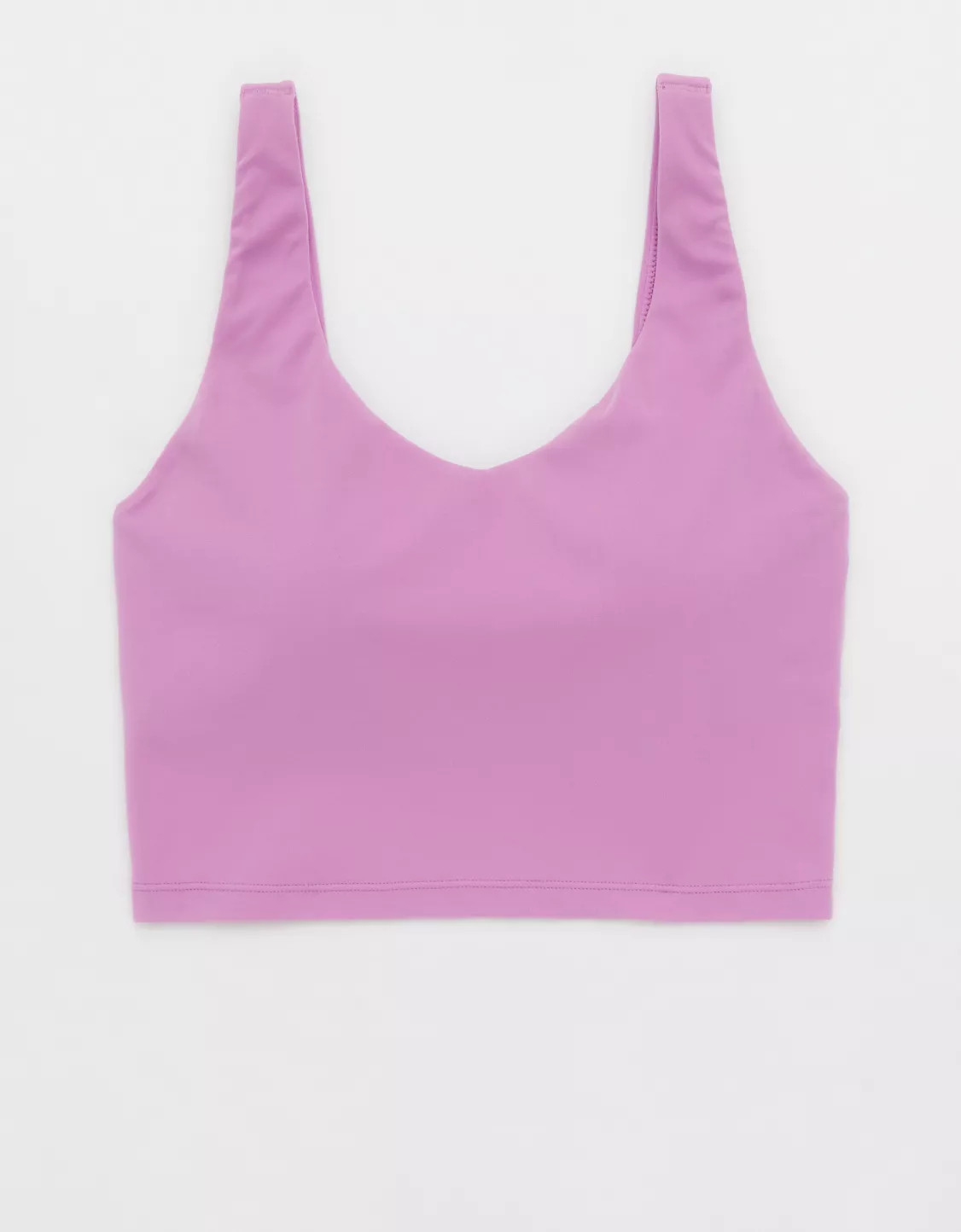 OFFLINE By Aerie Real Me Low Key Longline Sports Bra | American Eagle Outfitters (US & CA)