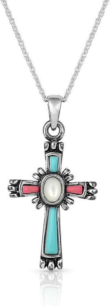 Montana Silversmiths Western Lifestyle Women's Cross Necklace | Amazon (US)