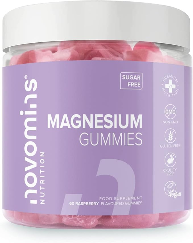 Magnesium Gummies – Sugar Free - Vegan – 1 Month Supply - Gluten Free - Chewable Magnesium Su... | Amazon (UK)