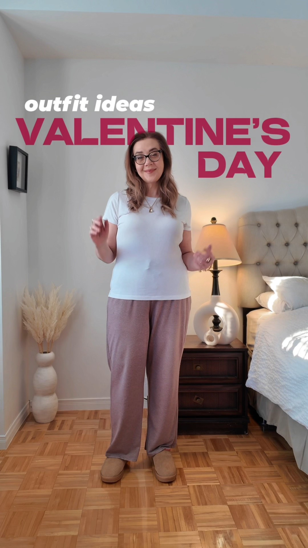 You don’t have to wear pinks and reds for Valentines Day. You can wear a satin dress with pearls or classic pants with tweed jacket and still look romantic 🥰 
And if no one asked you on a date grab your girlfriend and celebrate Galentine! 
Which outfit you prefer? Comment below ⬇️ 
Save for inspiration and share with a friend! Follow for more tips on style and beauty for women after 40.

#LTKwinter #LTKover50style #LTKmidsize