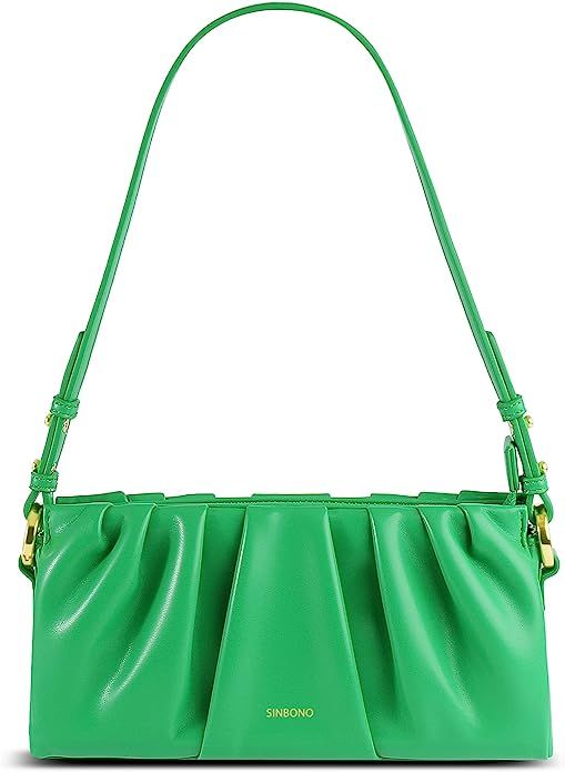 SINBONO Women Shoulder Bag, Evelyn Soft Vegan Leather Handbag Ladies Designer Classic Purse | Amazon (US)