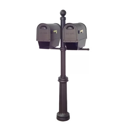 Classic Mailbox with Post Included | Wayfair North America