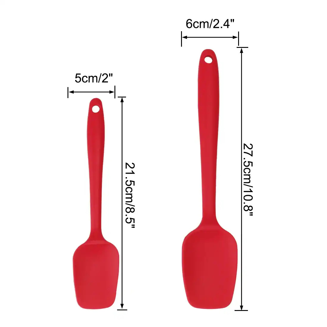 2pcs Silicone Spatula Set Heat Resistant Scraper for Cooking Baking | Bed Bath & Beyond