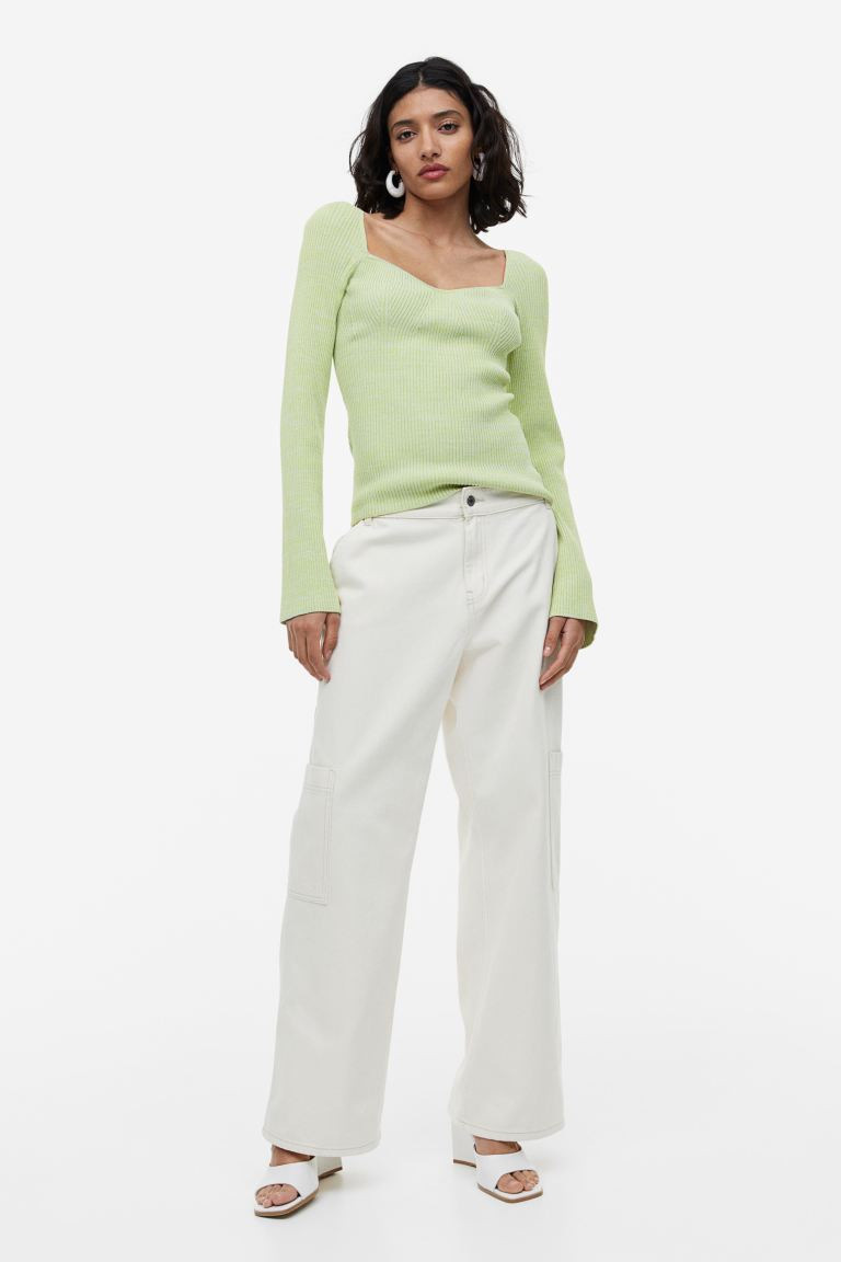 Rib-knit Top | H&M (US + CA)