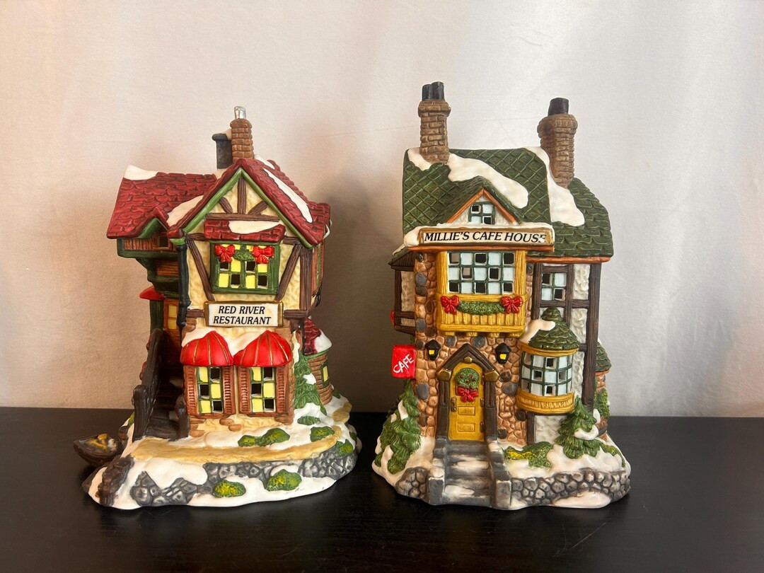Vintage Heartland Village Lighted Buildings Including Light, Each Sold Separately - Etsy | Etsy (US)