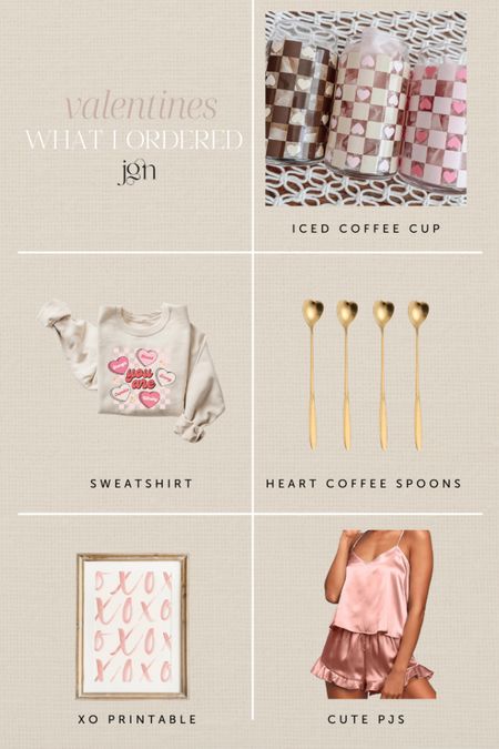 What I’ve ordered for Valentine’s Day #valentines #valentinesday #vday #gift #hearts #icedcoffee 

#LTKFind #LTKunder50 #LTKGiftGuide