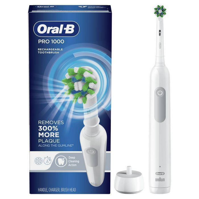 Target/Personal Care/Oral Care/Electric Toothbrushes‎Oral-B Pro Crossaction 1000 Rechargeable E... | Target