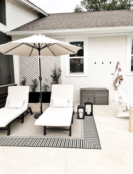 Outdoor patio furniture and decor! 
These weatherproof lounge chairs from Polywood are the best! 

#LTKhome #LTKSeasonal #LTKstyletip