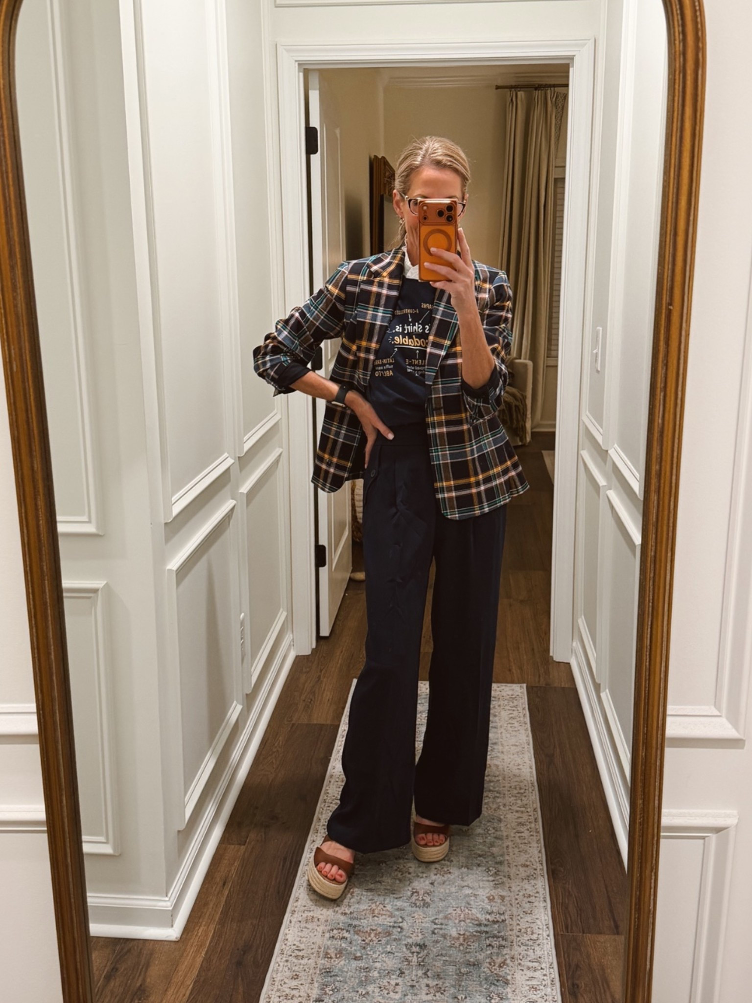Today’s ootd - Amazon shirt and pants. Walmart jacket. 🧥 🙌🏼