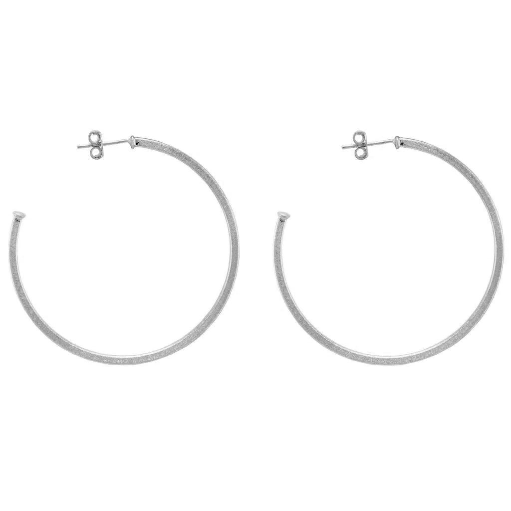 PERFECT HOOPS SILVER | Simply Carolina
