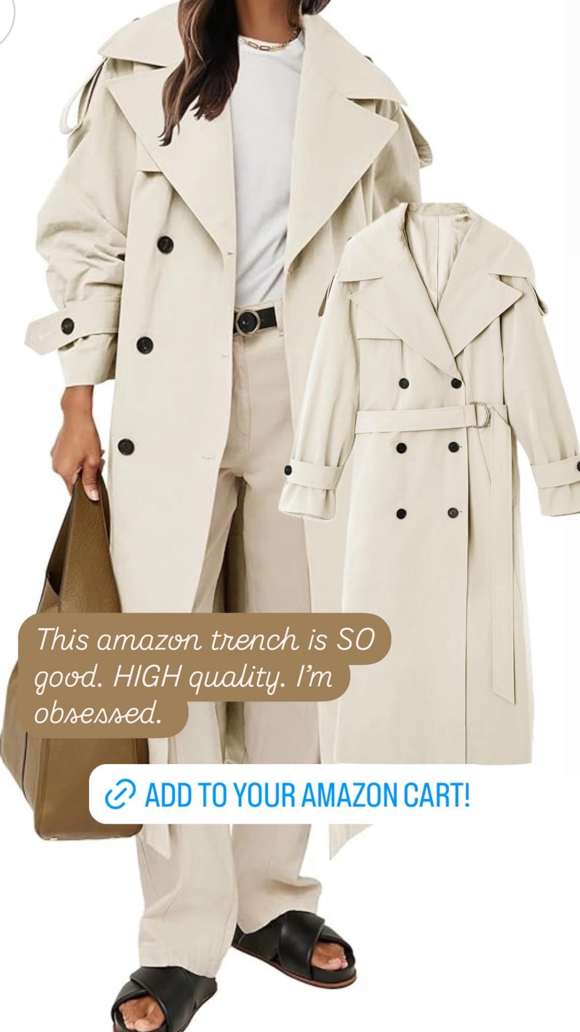 Amazon find!! Been obsessed with this coat. I cannot believe its from amazon 

#LTKSeasonal #LTKFindsUnder50