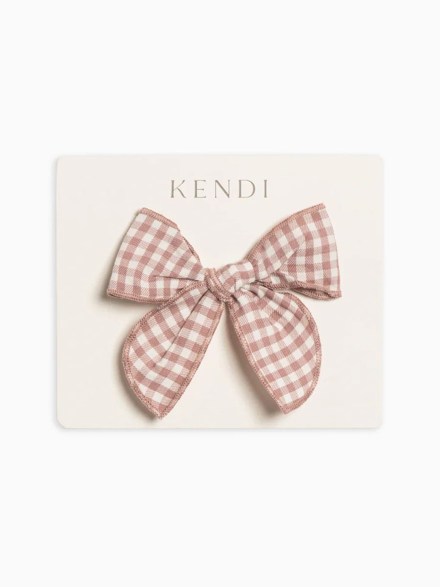 Poplin Bow Clip | Colored Organics