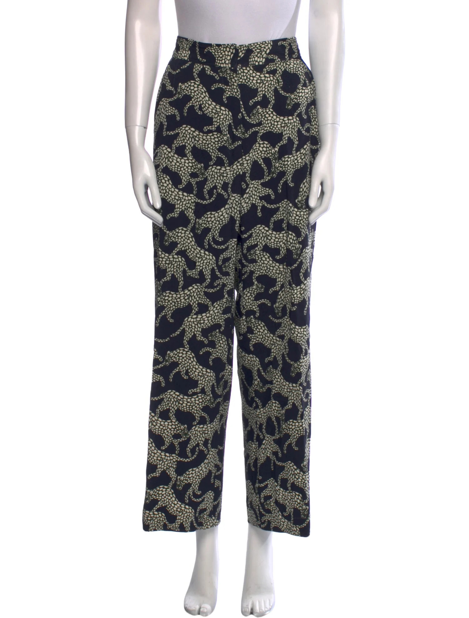 Animal Print Wide Leg Pants | The RealReal