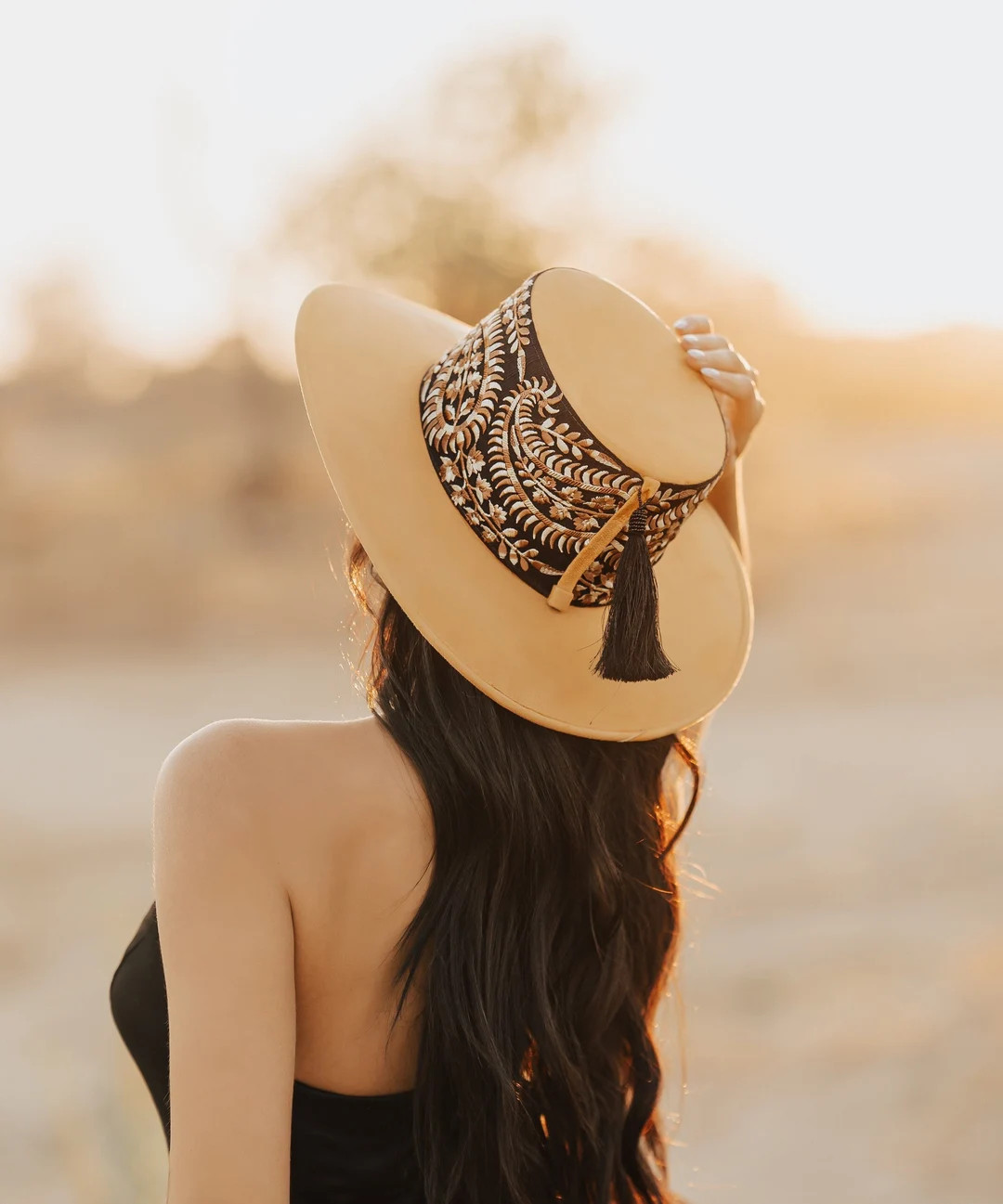 Boater Hat arianna in Sunset - Etsy | Etsy (US)