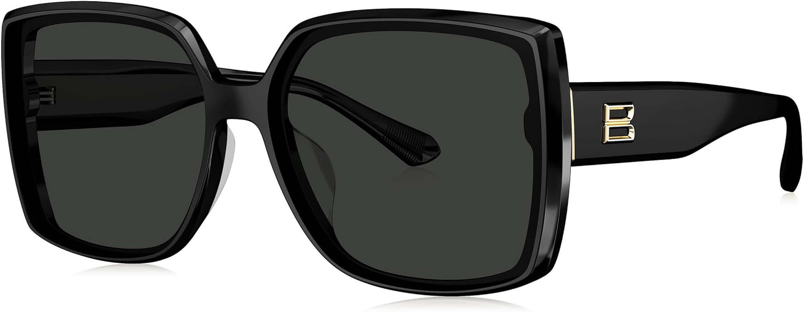 BOLON Women Elegant Oversized Nylon Lens Polarized UV400 Sunglasses BL3232 61mm, Exclusive Eyewea... | Amazon (US)