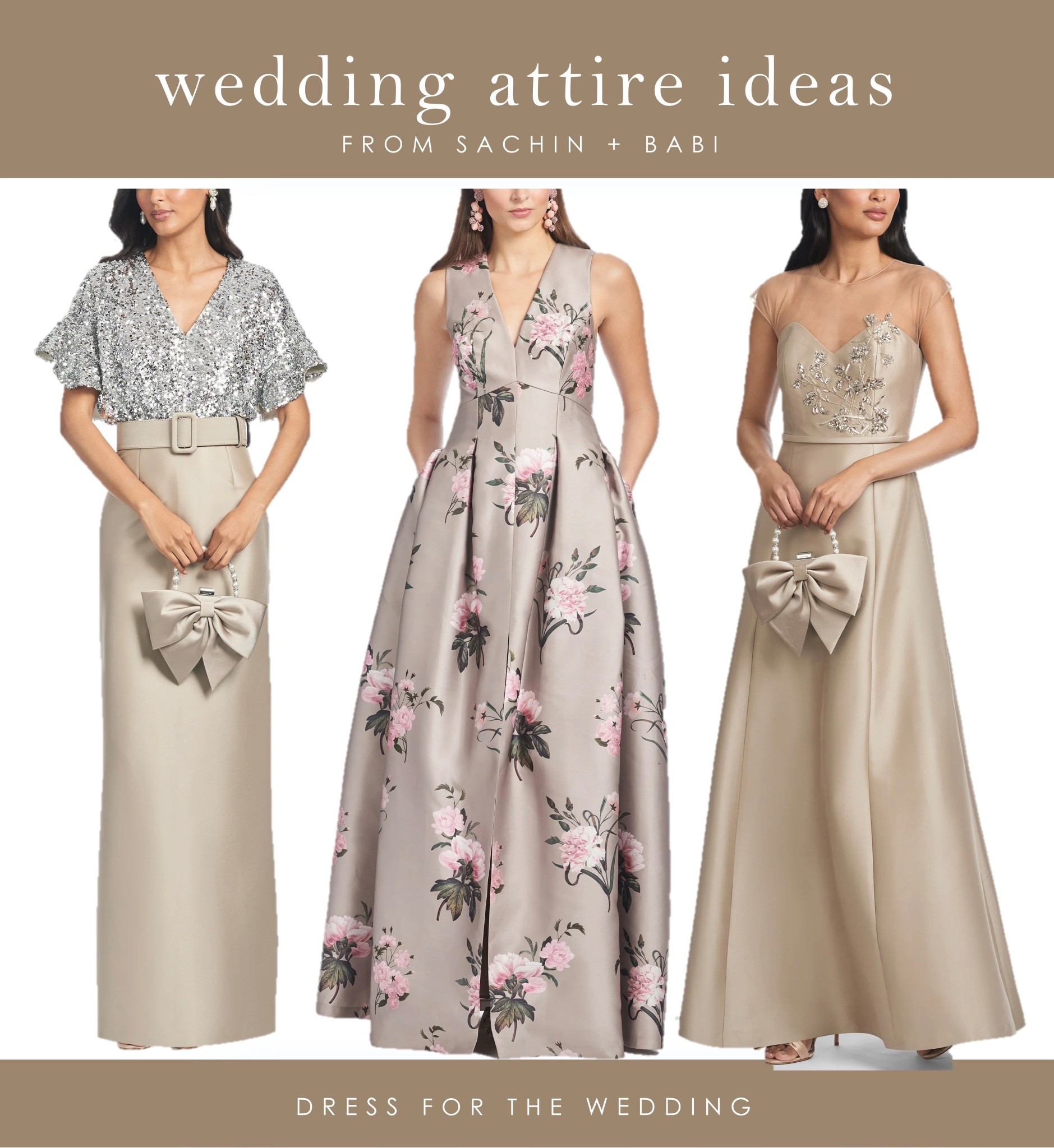 Neutral dresses for a wedding 
Formal dress
Mother of the Bride dress 
Mother of the groom dress 
Taupe dress 
Designer dress 
Sachin and Babi dress 
Follow Dress for the Wedding for more! wedding guest dresses, bridesmaid dresses, wedding dresses, mother of the bride dresses, cute outfits, affordable dresses, dresses under 100. 

#LTKWedding #LTKmomlife #LTKgrwm