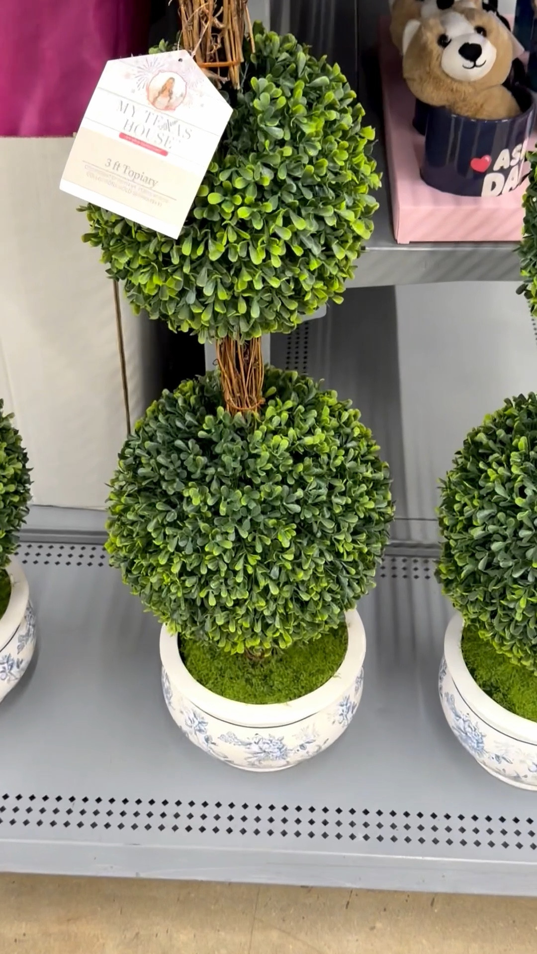 ❤️🤍💙✨ New My Texas House Find! ✨
Obsessed with this Boxwood Artificial Topiary with the cutest Blue Floral Pot (3’) by My Texas House 🌿💙

It’s the perfect piece to add that classic, elevated charm to your front porch, entryway, or even indoors by your fireplace or kitchen nook. The blue floral pot gives it such a beautiful Texas-inspired, farmhouse-meets-traditional vibe!

Best part? No watering, no shedding, no maintenance 🙌 Just instant style all year long!

🛒 Linked below ⬇️ 

#MyTexasHouse #TopiaryDecor #PorchDecor #EntrywayDecor #FarmhouseStyle #HomeDecorFinds #SpringDecor #SummerDecor #PatioDec

#LTKHome