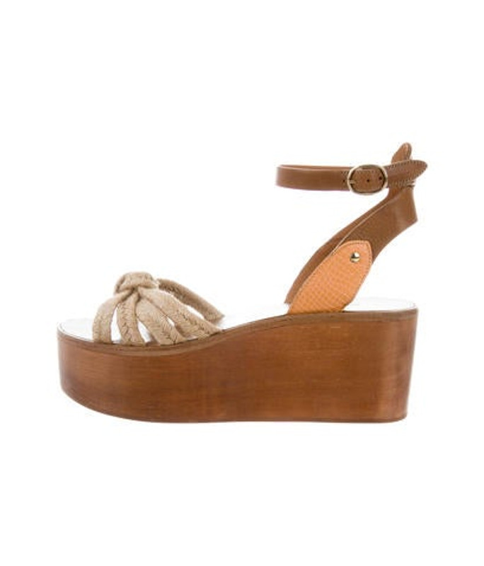 Étoile Isabel Marant Zia Wedge Sandals Tan Étoile Isabel Marant Zia Wedge Sandals | The RealReal