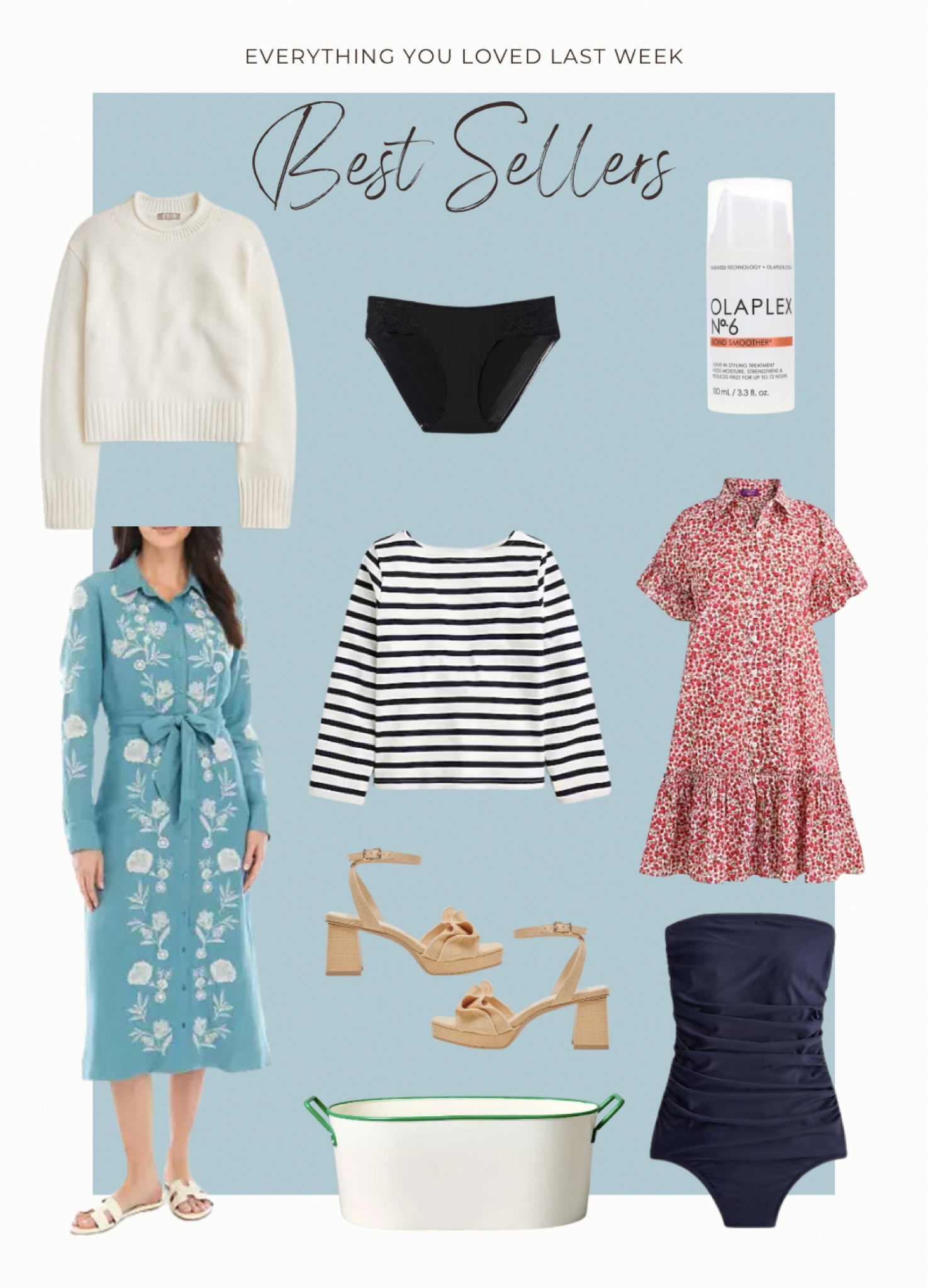 Last week’s best sellers!

#LTKswim #LTKshoecrush #LTKstyletip