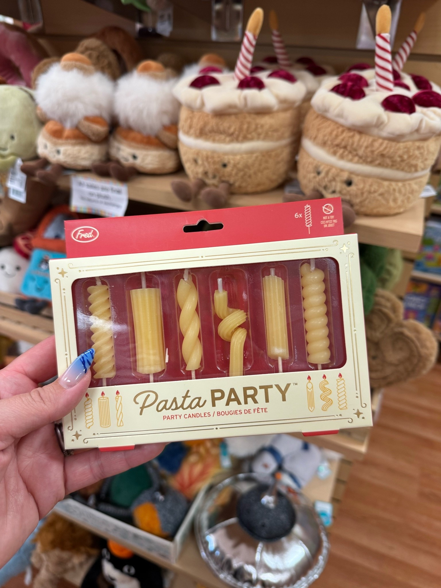 Touch of whimsy for my Italian heart! Perfect pasta party candles! 🕯️🎂🍝 #pastaparty #kidsbirthday #birthdaycandles #partycandles #pastatheme #nonnamaxxing

#LTKHome #LTKKids #LTKfoodie