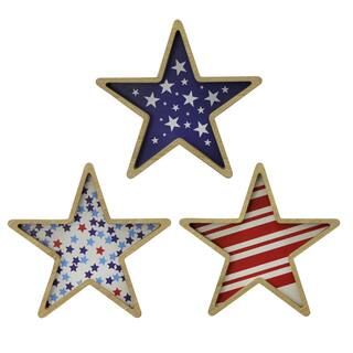 Assorted 11.6" Patriotic Pattern Tabletop Star by Ashland® | Michaels | Michaels Stores