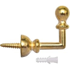 Heavy Duty Decorative Coat Hook Curtain Holdbacks Curtain Tiebacks Great for Wall Mounted Hook Ra... | Amazon (US)