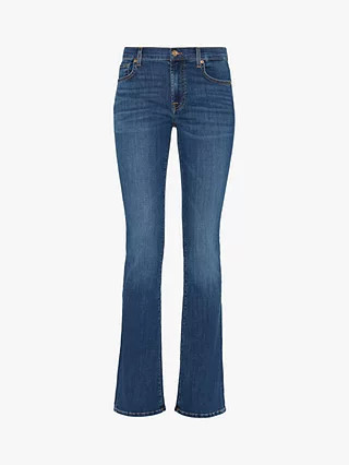 7 For All Mankind B(Air) Bootcut Jeans, Duchess | John Lewis (UK)