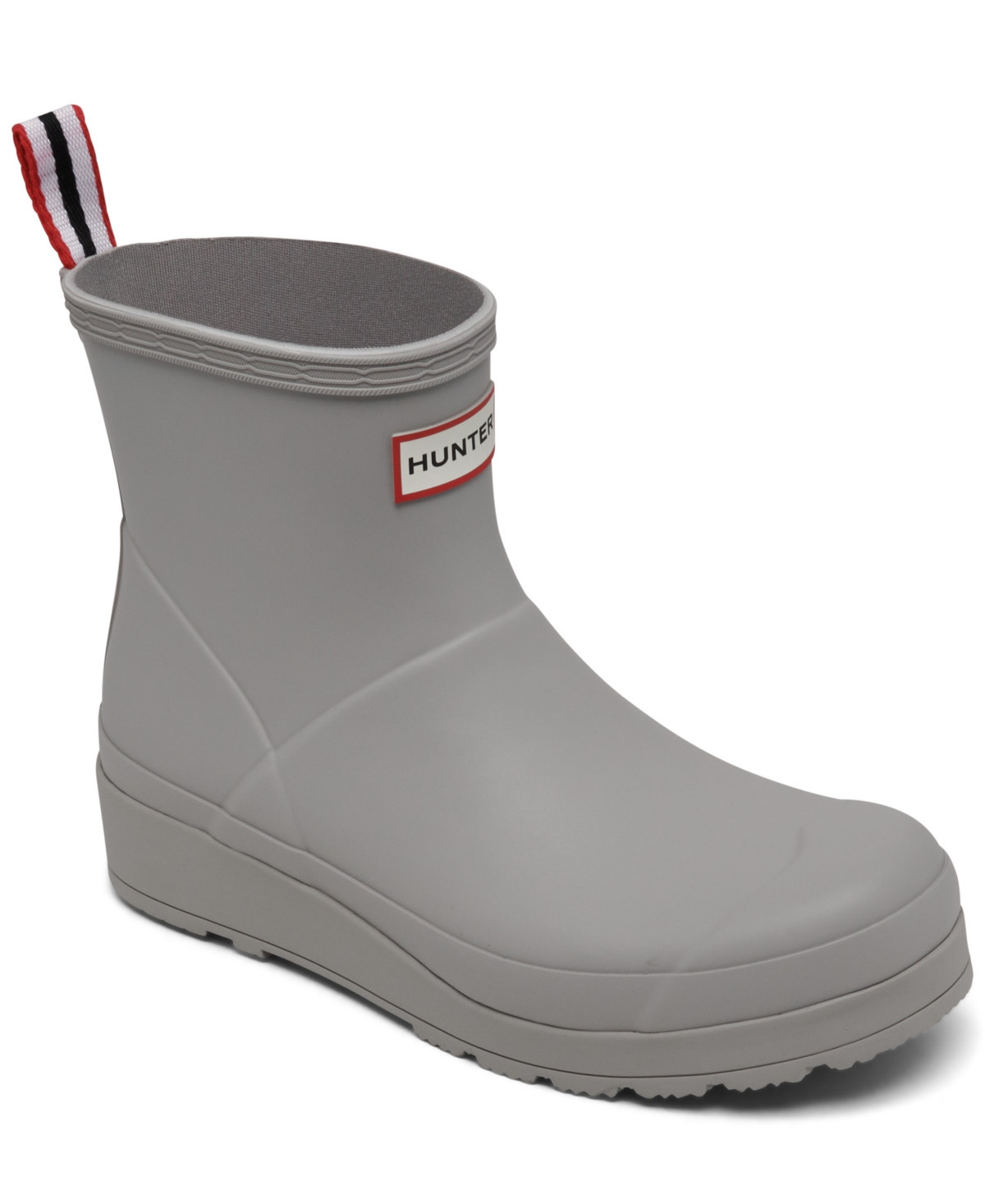Hunter Women's Play Short Rain Boots from Finish Line - Zinc | Macy's