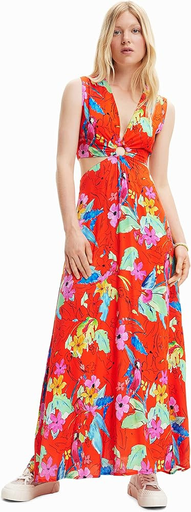 Desigual Women's Woman Woven Dress Sleeveless | Amazon (US)