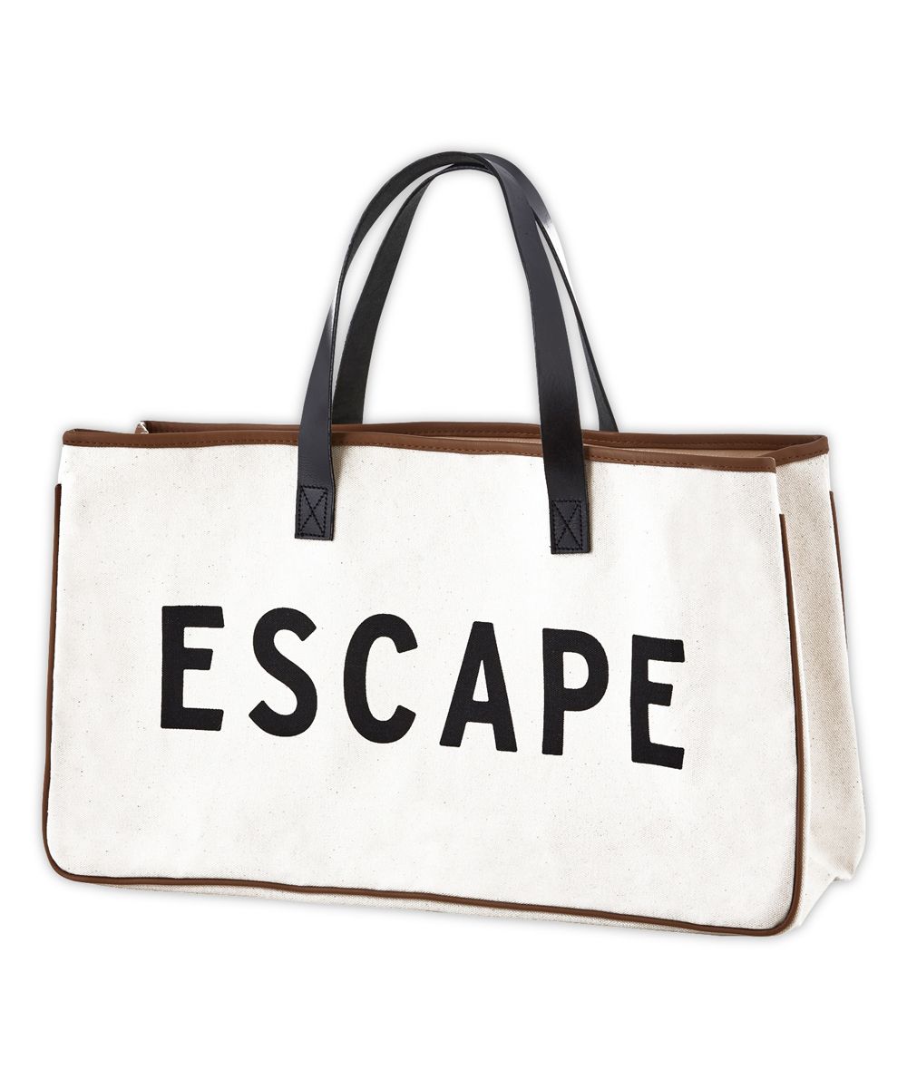 Santa Barbara Design Studio Produce bags 2 - 'Escape' Oversize Canvas Tote | Zulily