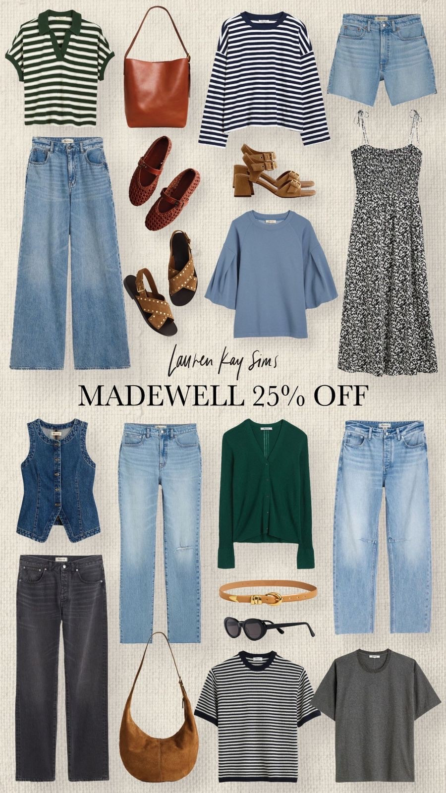madewell 25% off + extra 40% off sale 🚨