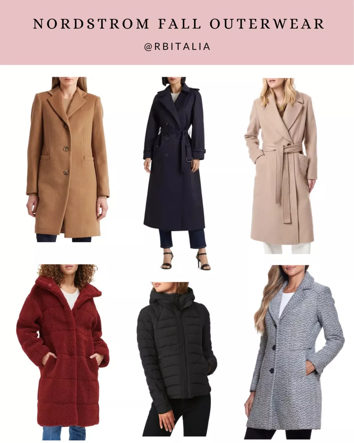 Belted long coat - Women's fashion curated on LTK