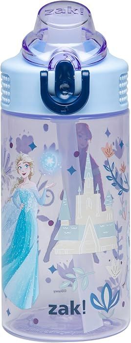 Zak Designs Disney Frozen Sage - Botella de agua para ni\u00f1os para la escuela o viajes, botell... | Amazon (US)