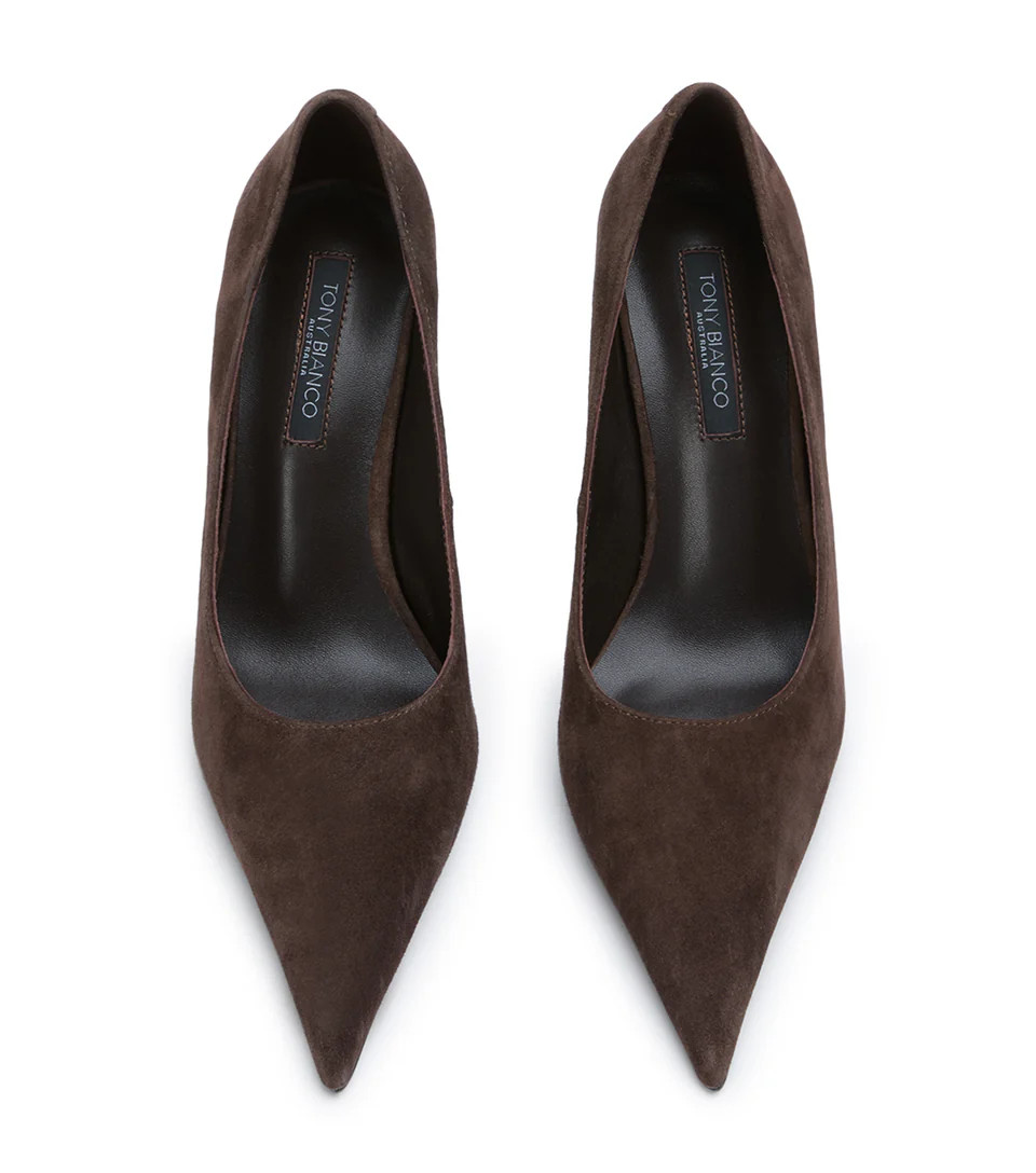 Imogen Espresso Suede | Tony Bianco (Australia & New Zealand)