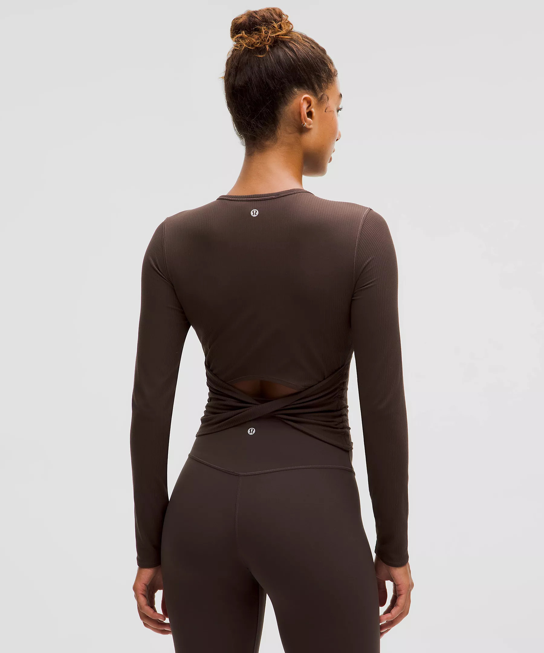 All It Takes Back-Twist Ribbed Long-Sleeve Shirt | Women's Long Sleeve Shirts | lululemon | Lululemon (US)