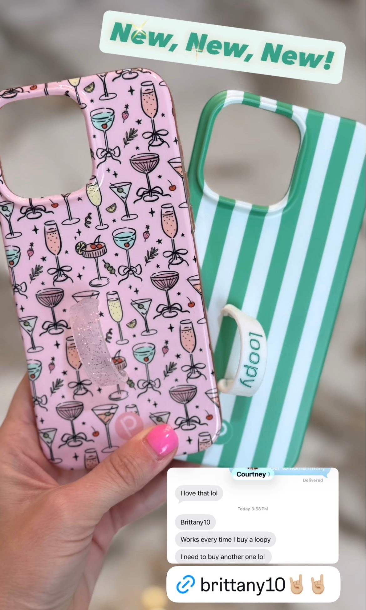 New @Loopy Cases for spring!! Brittany10 for 10% off!

#LTKSeasonal