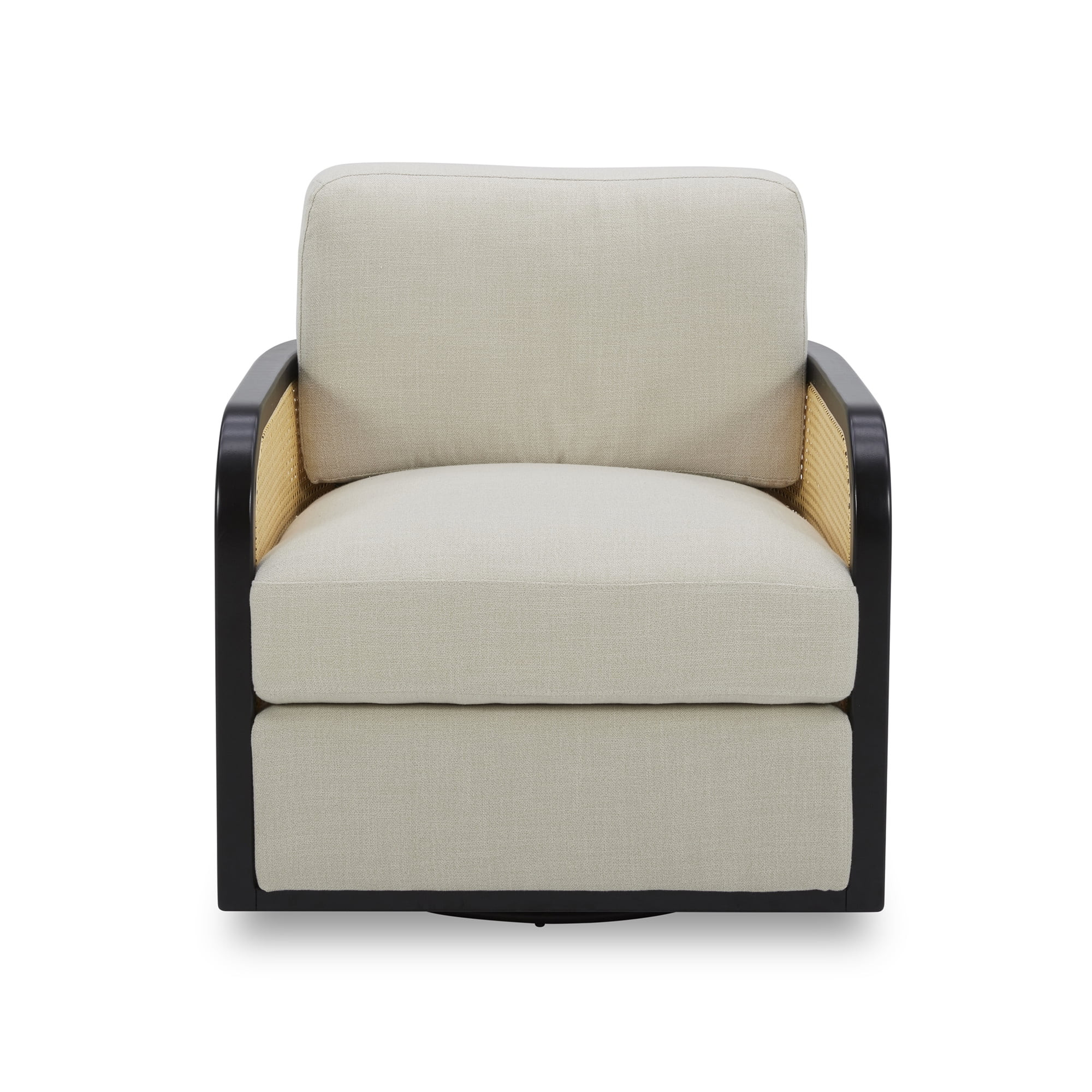 Better Homes & Gardens Springwood Cane Swivel Chair | Walmart (US)