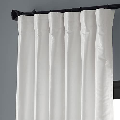 HPD Half Price Drapes Faux Silk Blackout Curtains For Room Decor Vintage Textured (1 Panel), PDCH-KB | Amazon (US)