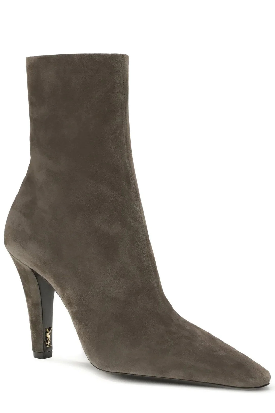 Saint Laurent Jill Pointed Toe Ankle Boots | Cettire Global