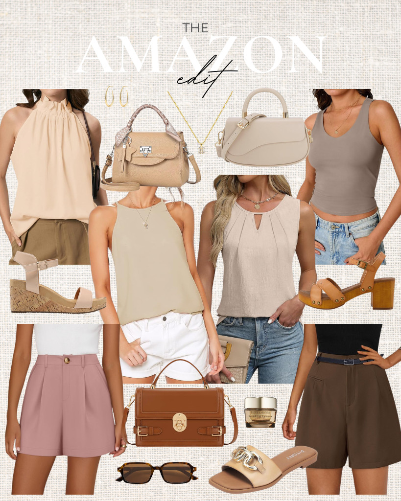 Fresh Amazon Fashion Finds have arrived! This week’s collection features tank tops from RoseSeek and LouKeith. PRETTYGARDEN shorts and DREAM PAIRS wedges are here, too! For the accessories, people love these teardrop hoop earrings from OGD, the Tewiky pendant necklace, and the popular SOJOS sunnies.

#LTKSeasonal #LTKSaleAlert #LTKTravel
 

 