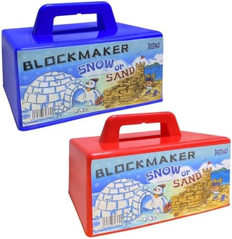 JEEFUD Snow Block Maker, Sand Castle Mold, Beach Snow Building Kit Toys for Kids, Winter Outdoor ... | Amazon (US)