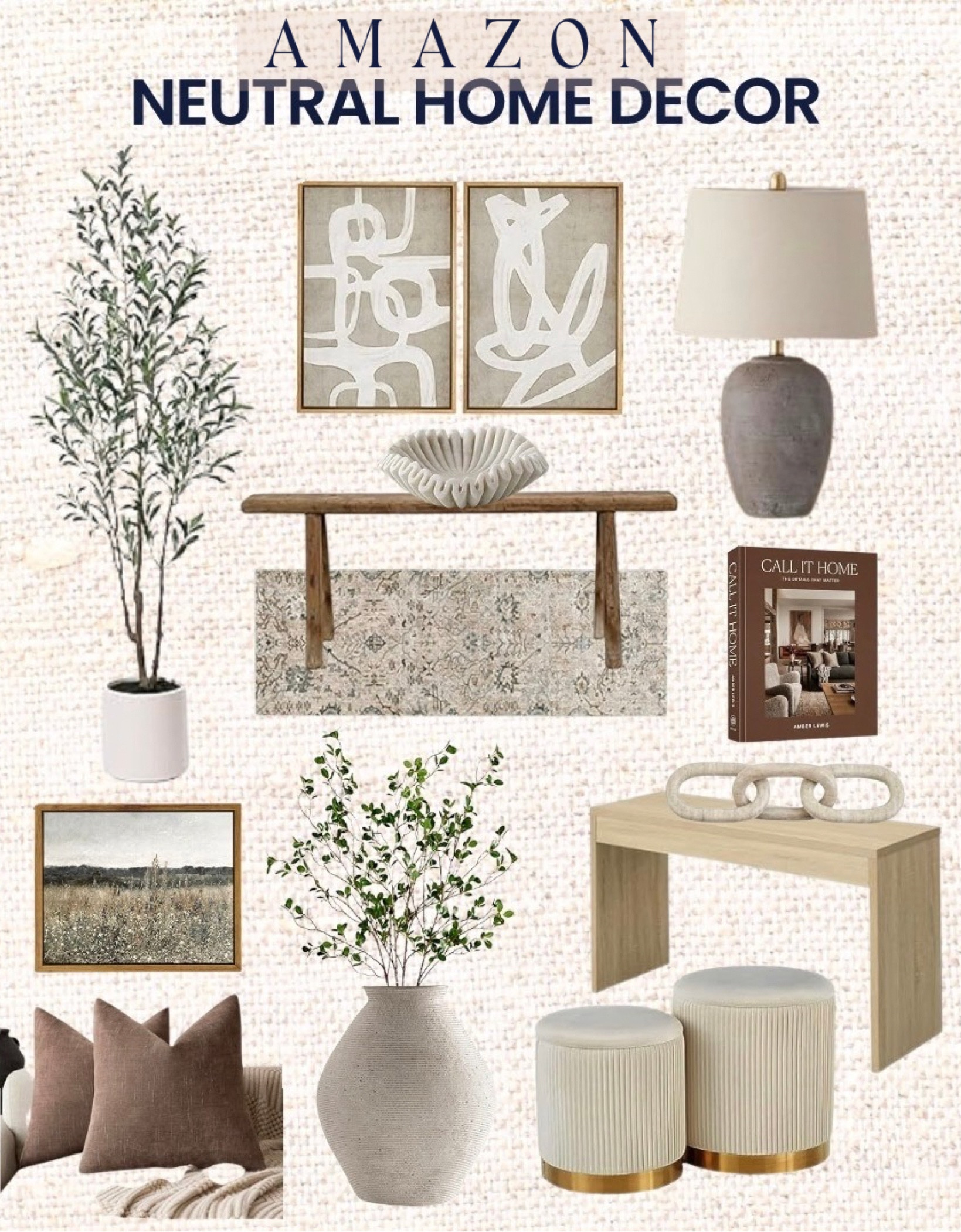 2025 Home Trends, Amazon home decor, organic modern home decor, entryway decor, entryway table, living room decor

#LTKStyleTip #LTKHome