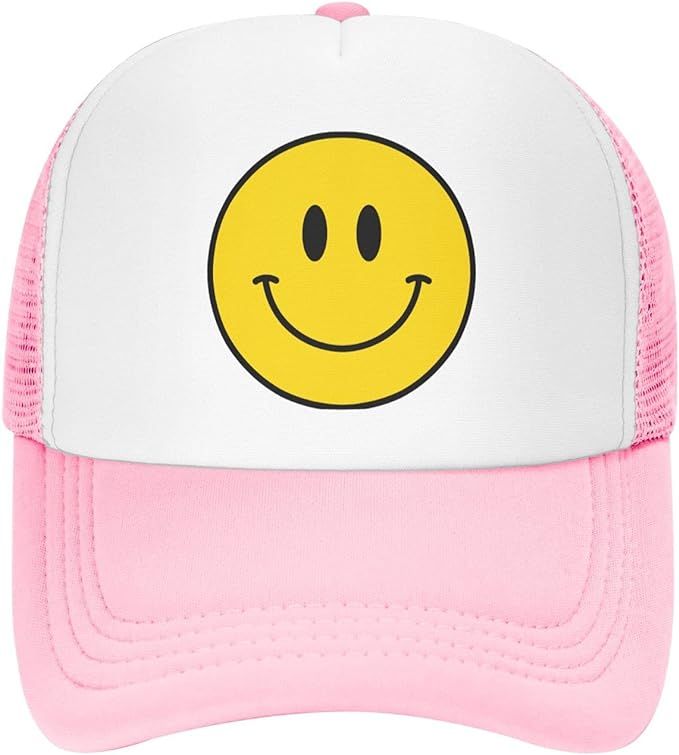 Defadike Fashion Preppy Trucker Hats Adjustable Sequins Embroidery Back Mesh Baseball Cap for Wom... | Amazon (US)