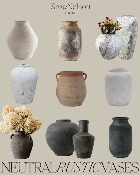 Amazon home / Amazon home decor / ceramic vases / cement cases / rustic vases / neutral home decor / neutral decorative accents

#LTKstyletip #LTKSeasonal #LTKhome
