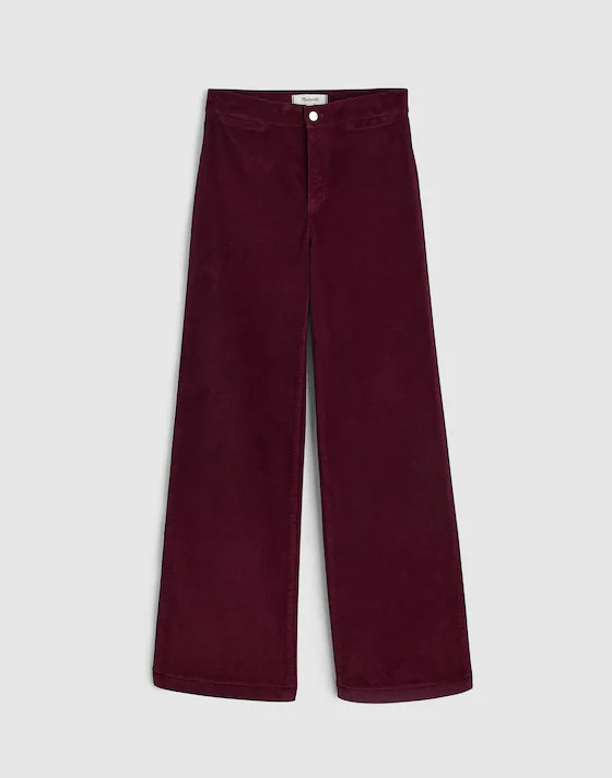 The Wide-Leg Pant in Corduroy | Madewell