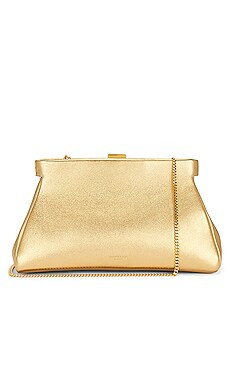 DeMellier London Cannes Clutch in Gold from Revolve.com | Revolve Clothing (Global)
