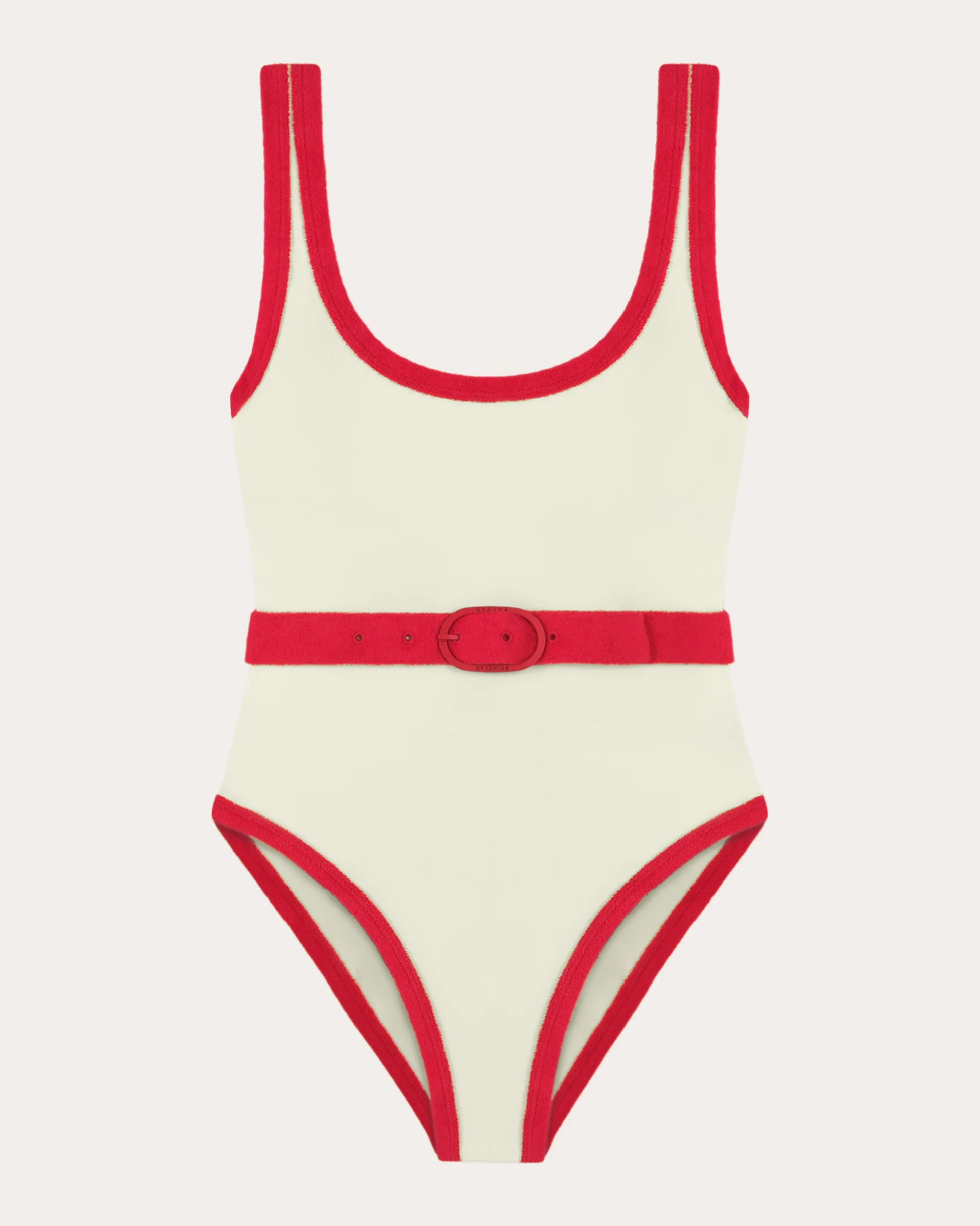 Volley Belted One-Piece | Olivela